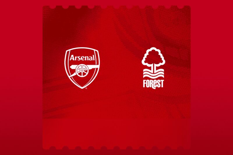 Ticket info: Arsenal v Nottingham Forest | Arsenal.com